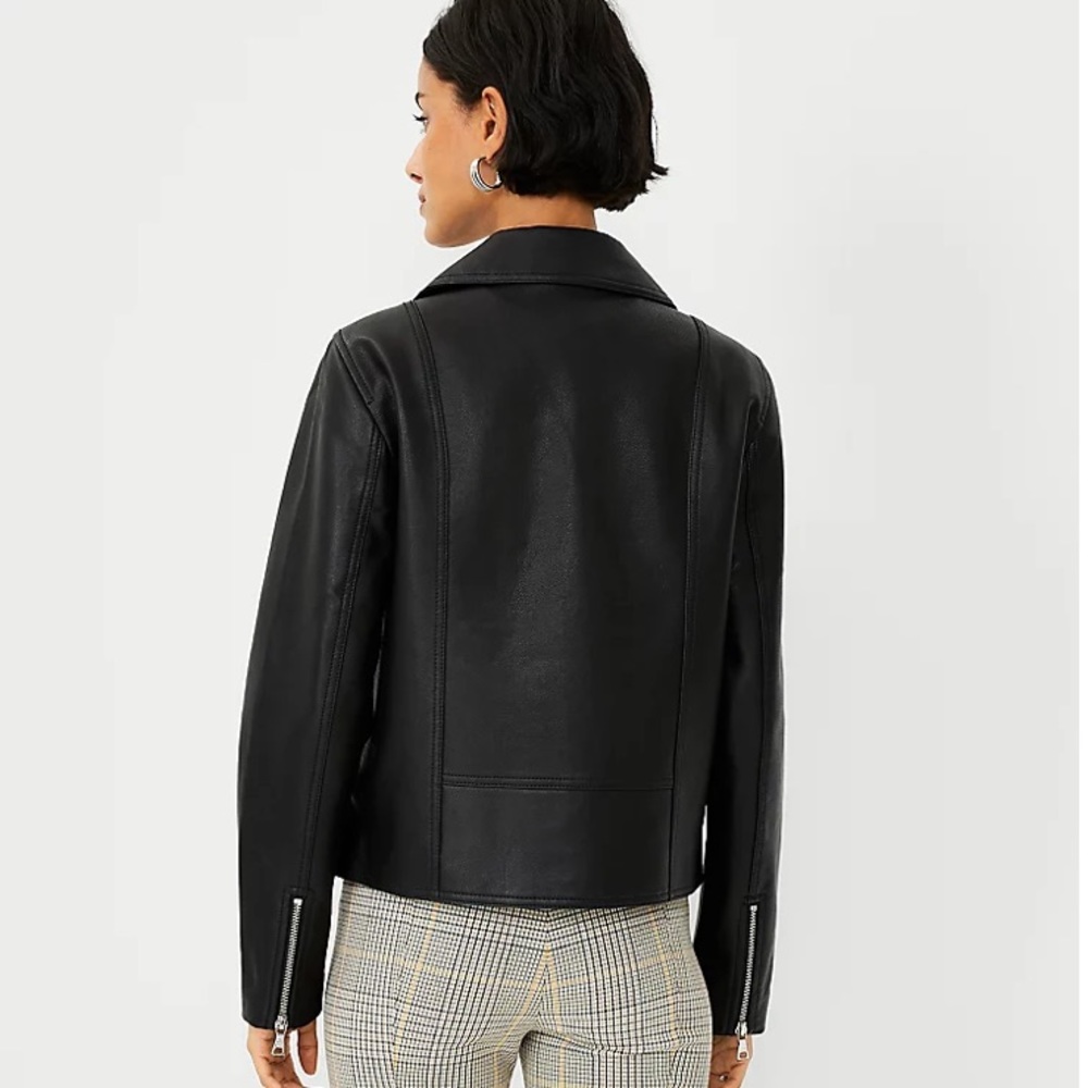 🩶 Ann Taylor Moto Jacket - Picture 8 of 17